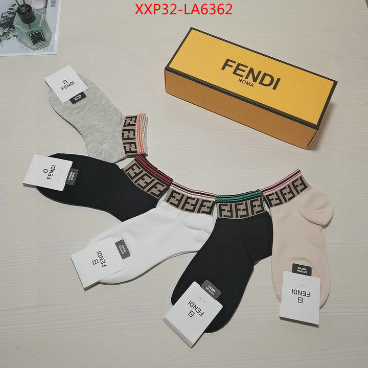 Sock-Fendi,wholesale designer shop , ID: LA6362,$: 32USD