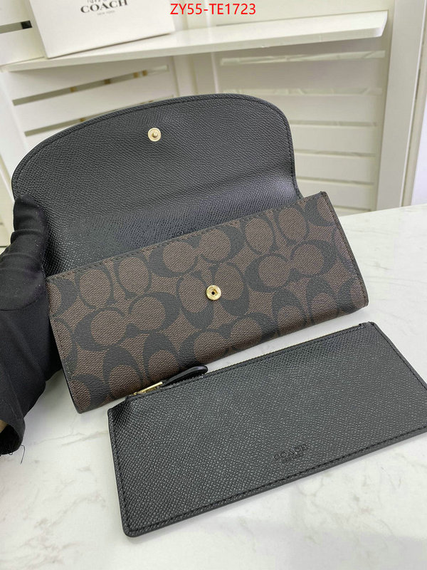 Coach Bags(4A)-Wallet,flawless ,ID: TE1723,$: 55USD