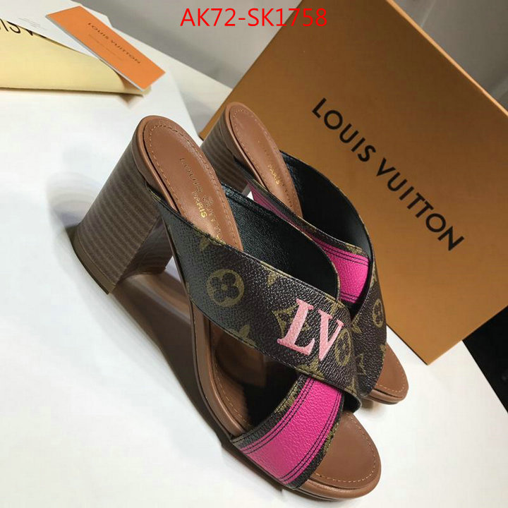 Women Shoes-LV,high quality perfect , ID: SK1758,$:72USD