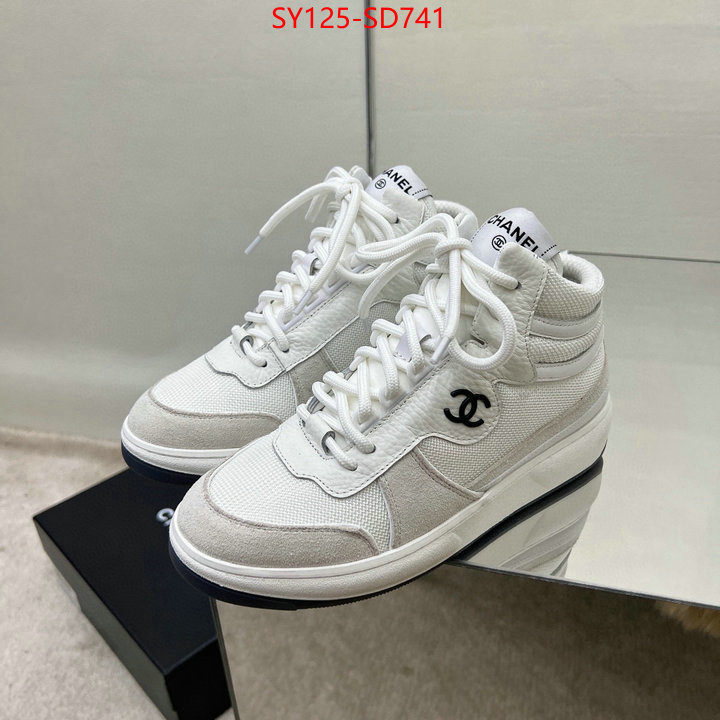 Women Shoes-Chanel,shop cheap high quality 1:1 replica , ID: SD741,$: 125USD