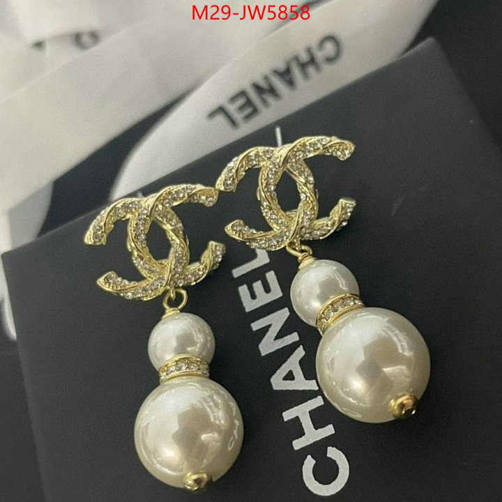 Jewelry-Chanel,perfect quality , ID: JW5858,$: 29USD