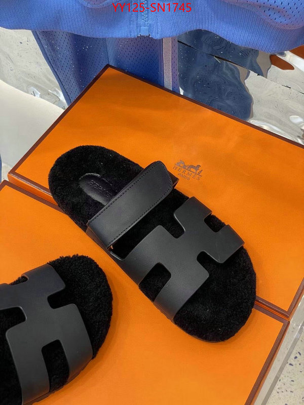 Women Shoes-Hermes,fake , ID: SN1745,$: 125USD