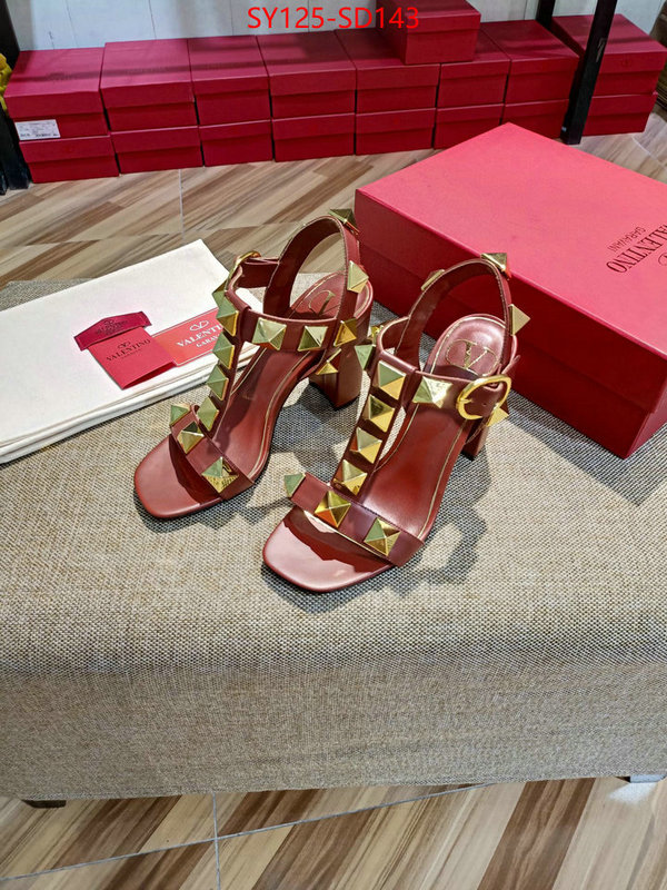 Women Shoes-Valentino,website to buy replica , ID: SD143,$: 125USD