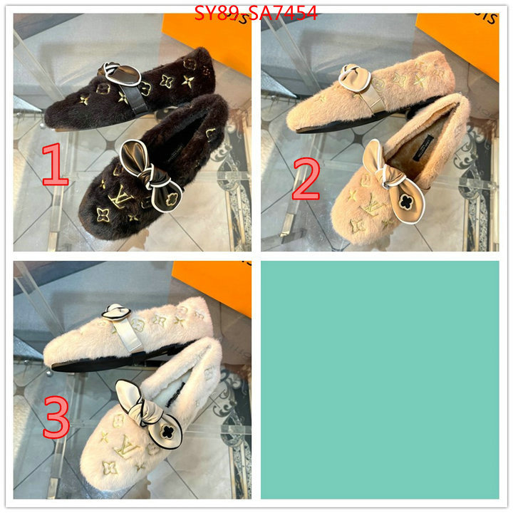 Women Shoes-LV,found replica , ID: SA7454,$: 89USD