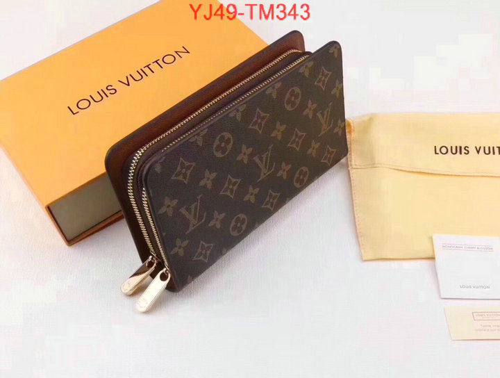 LV Bags(4A)-Wallet,ID: TM343,$:49USD