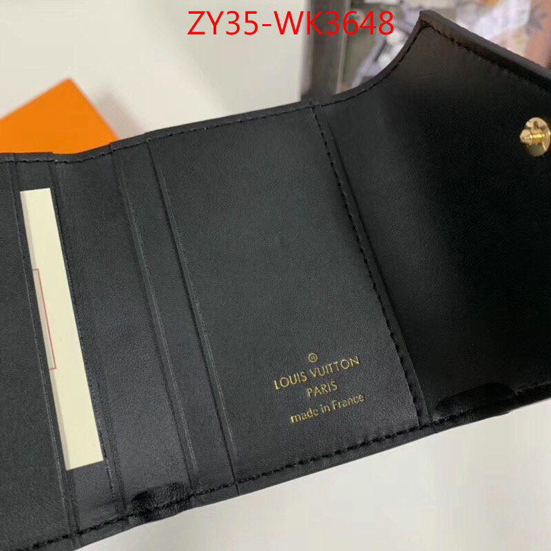 LV Bags(4A)-Wallet,ID: WK3648,$:35USD