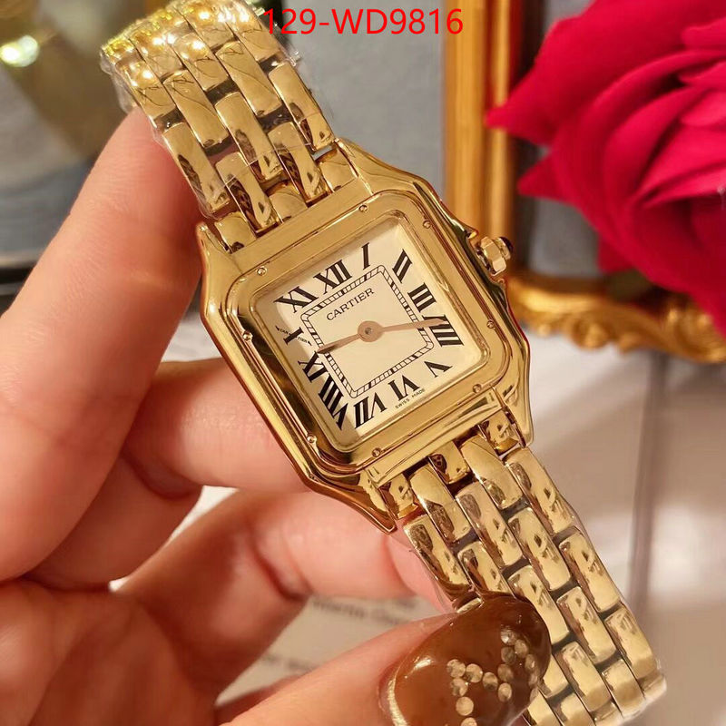 Watch(4A)-Cartier,we offer ,ID: WD9816,$: 129USD