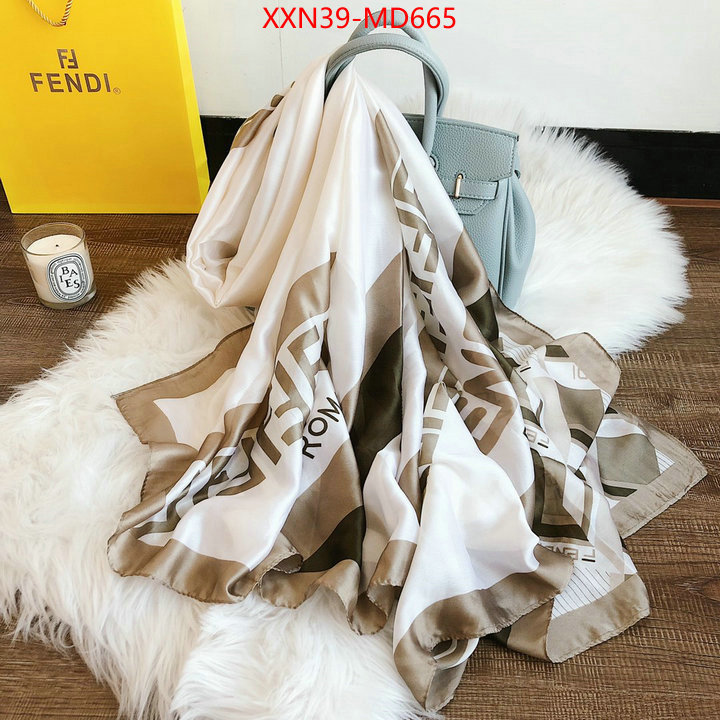 Scarf-Fendi,top quality fake , ID: MD665,$: 39USD