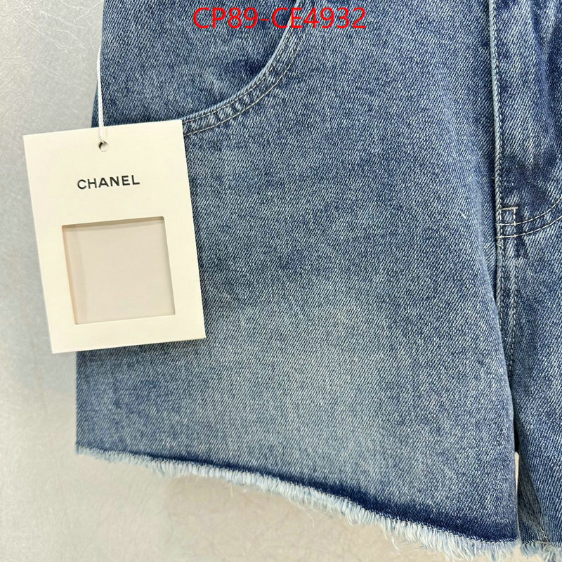 Clothing-Chanel,shop cheap high quality 1:1 replica , ID: CE4932,$: 89USD