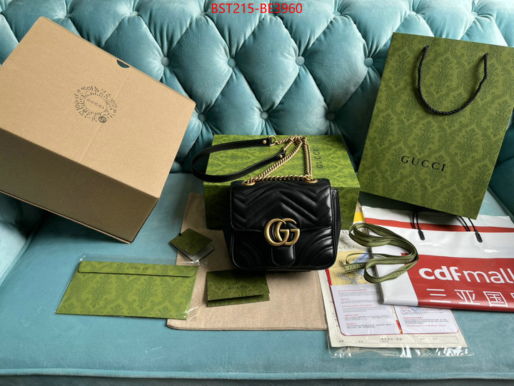 Gucci Bags(TOP)-Marmont,aaaaa+ replica designer ,ID: BE3960,$: 215USD