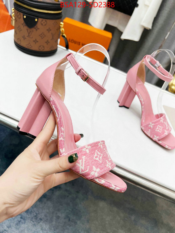 Women Shoes-LV,fake designer , ID: SD2388,$: 129USD