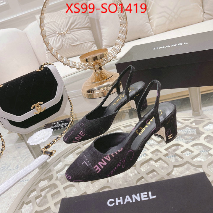 Women Shoes-Chanel,best , ID: SO1419,$: 99USD