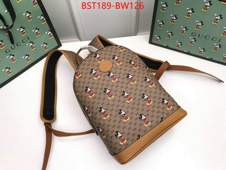 Gucci Bags(TOP)-Backpack-,best site for replica ,ID: BW126,$: 189USD