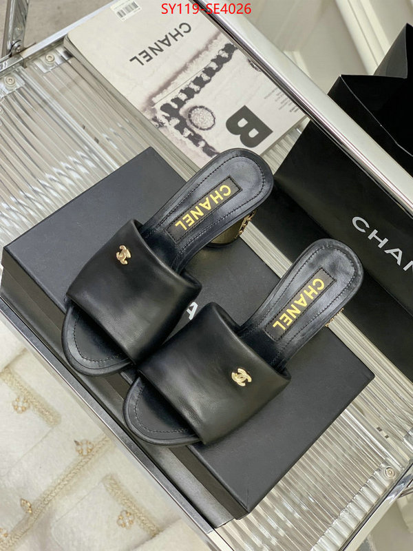 Women Shoes-Chanel,wholesale imitation designer replicas , ID: SE4026,$: 119USD