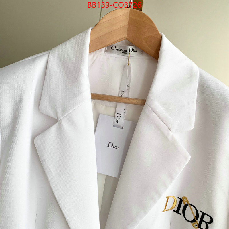 Clothing-Dior,1:01 , ID: CO3726,$: 139USD