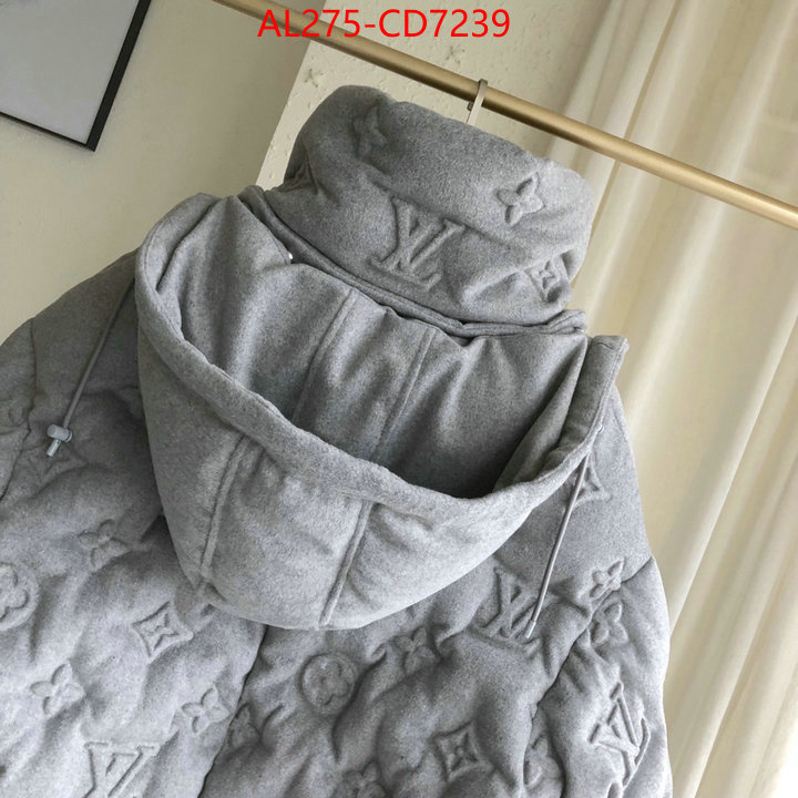 Down jacket Women-LV,fashion replica , ID: CD7239,$: 319USD