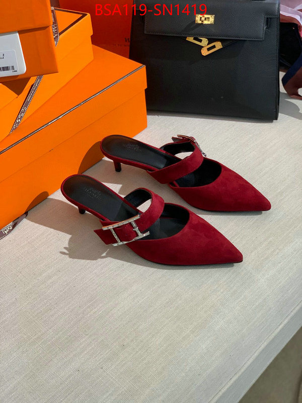 Women Shoes-Hermes,sell high quality , ID: SN1419,$: 119USD