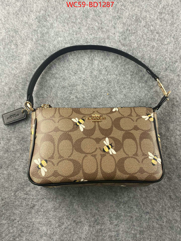 Coach Bags(4A)-Handbag-,quality aaaaa replica ,ID: BD1287,$: 59USD