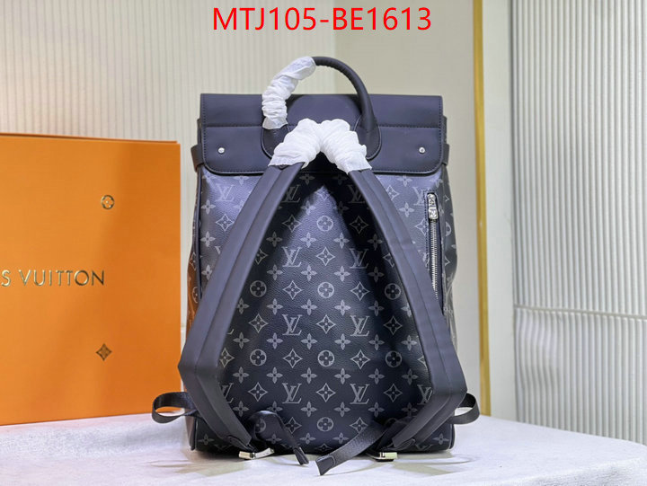 LV Bags(4A)-Backpack-,mirror quality ,ID: BE1613,$: 105USD