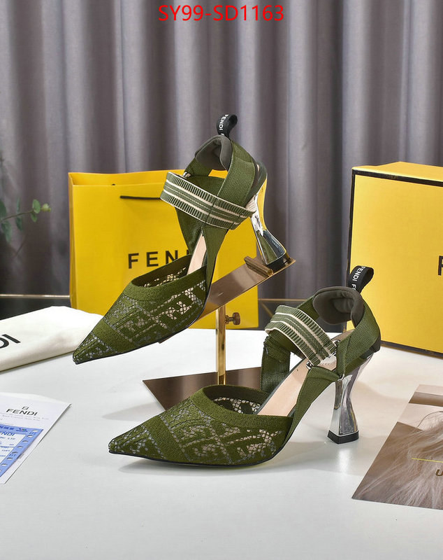 Women Shoes-Fendi,the best quality replica , ID: SD1163,$: 99USD