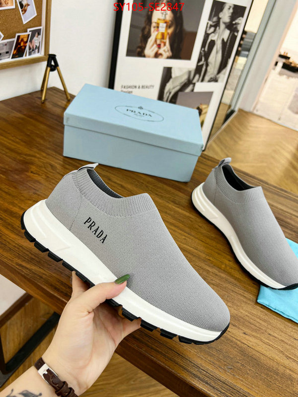 Women Shoes-Prada,wholesale designer shop , ID: SE2847,$: 105USD