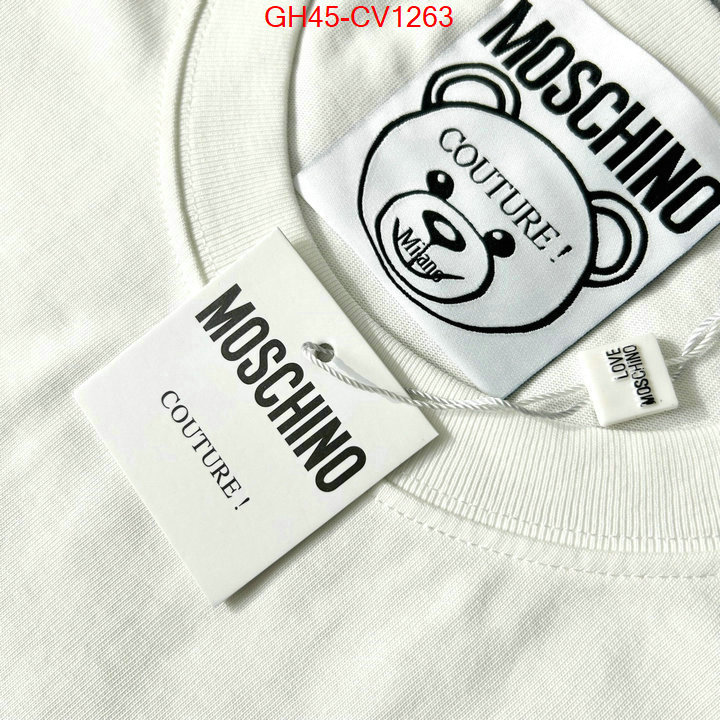 Clothing-Moschino,fashion replica , ID: CV1263,$: 45USD