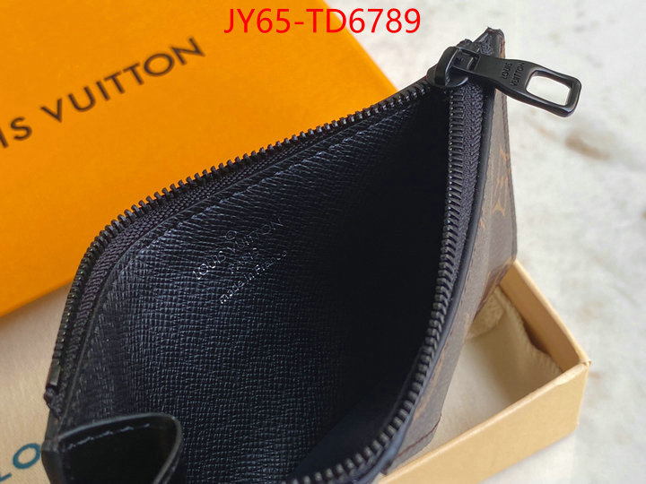 LV Bags(TOP)-Wallet,ID: TD6789,$: 65USD