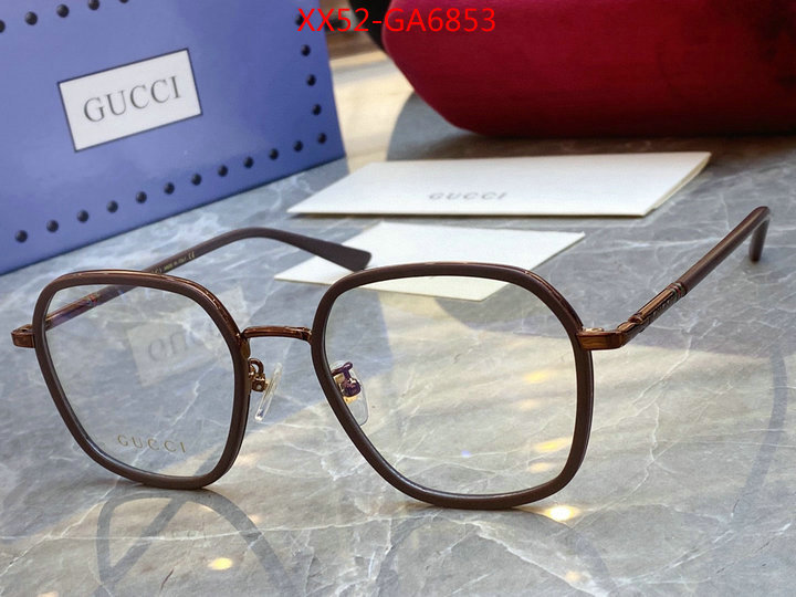 Glasses-Gucci,replica aaaaa+ designer , ID: GA6853,$: 52USD