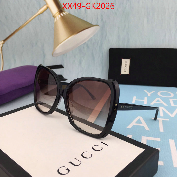 Glasses-Gucci,the best quality replica , ID: GK2026,$:49USD