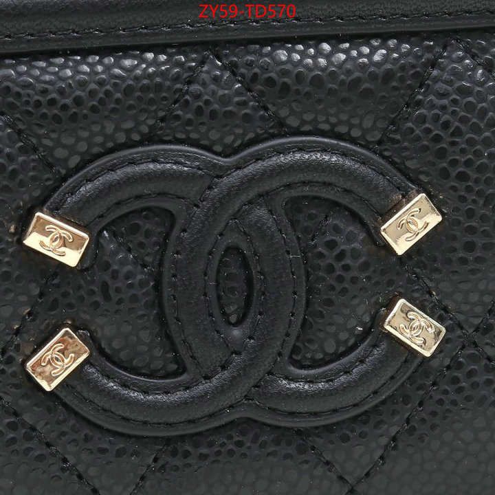 Chanel Bags(4A)-Wallet-,ID: TD570,$: 59USD