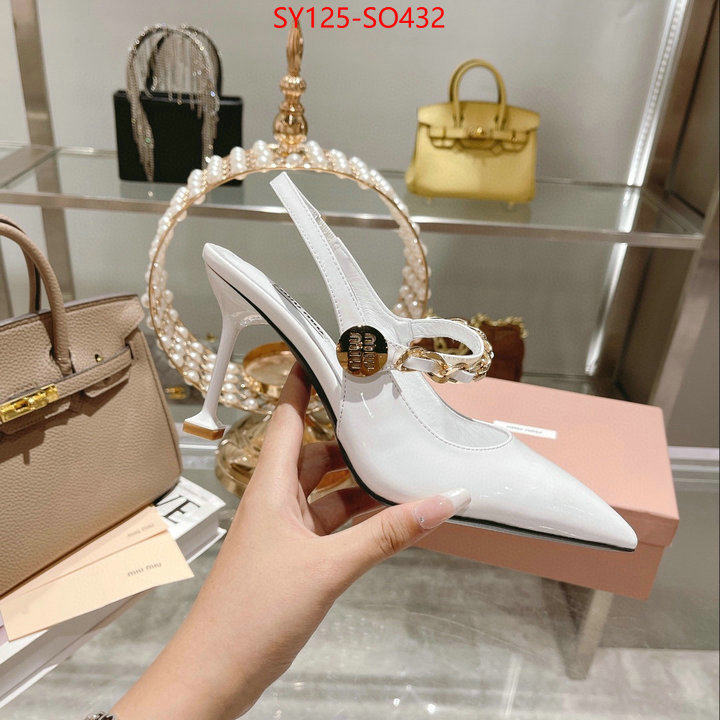 Women Shoes-Miu Miu,store , ID: SO432,$: 125USD