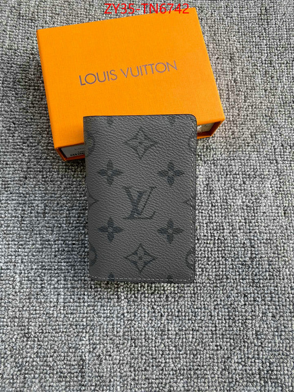 LV Bags(4A)-Wallet,ID: TN6742,$: 35USD