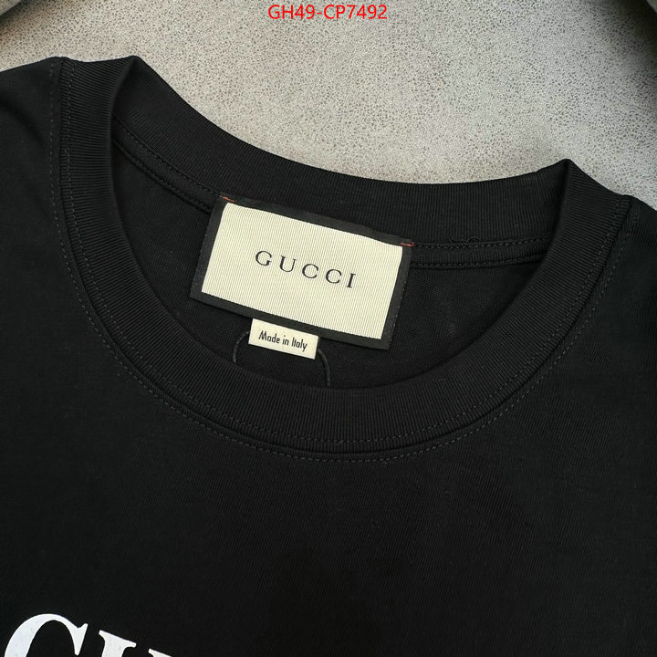 Clothing-Gucci,where to find best , ID: CP7492,$: 49USD