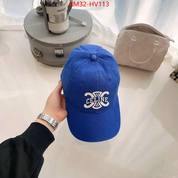 Cap (Hat)-Celine,shop the best high quality , ID: HV113,$: 32USD