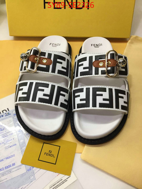 Women Shoes-Fendi,fake high quality , ID: SE2326,$: 89USD