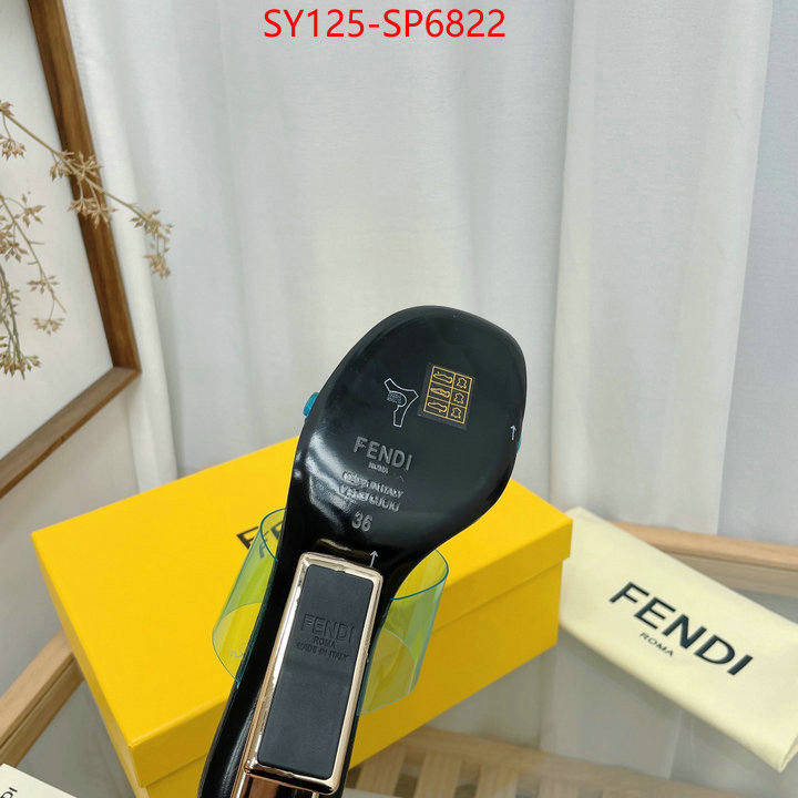 Women Shoes-Fendi,buy best quality replica , ID: SP6822,$: 125USD