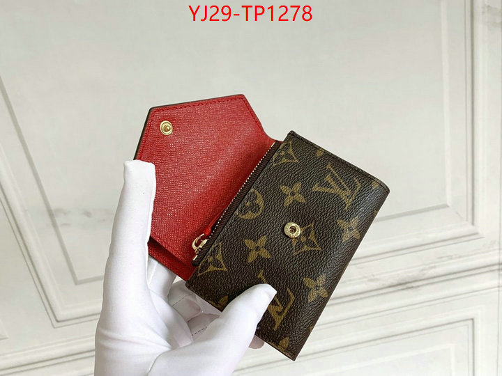 LV Bags(4A)-Wallet,ID: TP1278,$: 29USD