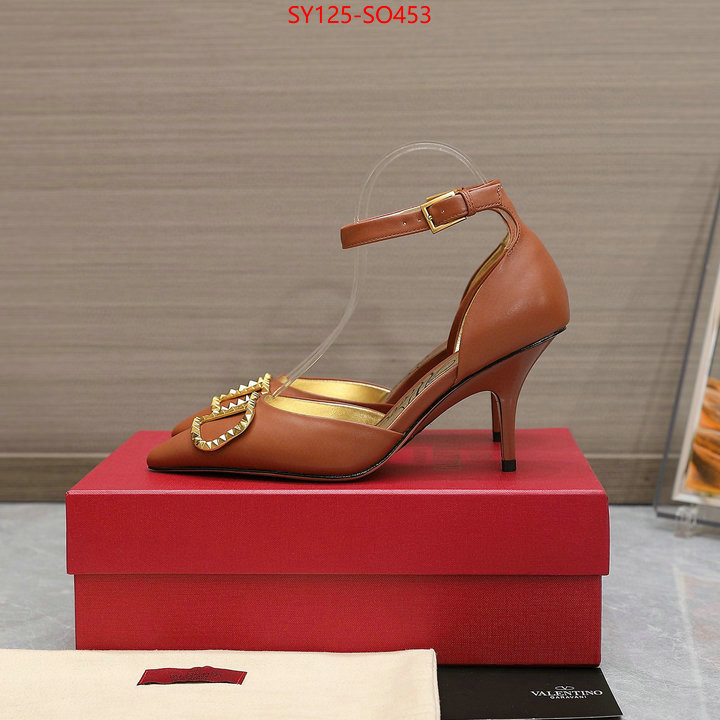 Women Shoes-Valentino,aaaaa+ class replica , ID: SO453,$: 125USD