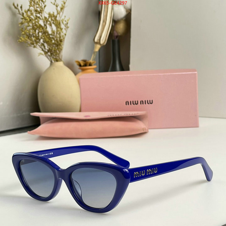 Glasses-Miu Miu,high quality perfect , ID: GE4297,$: 65USD