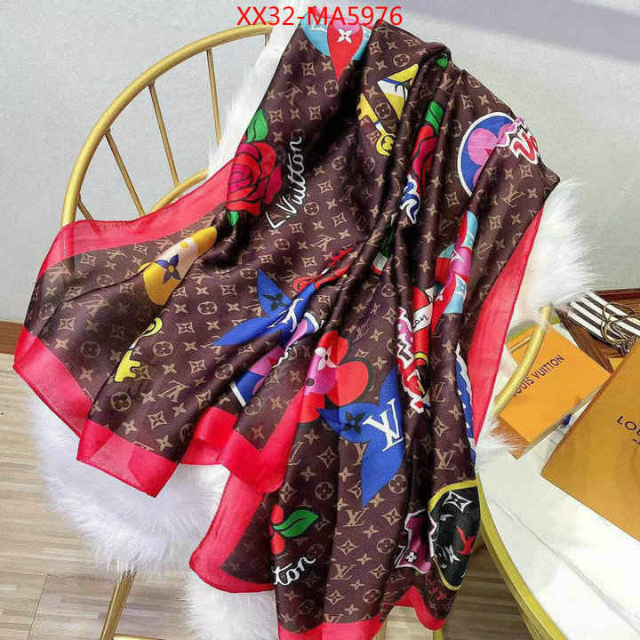 Scarf-LV,designer high replica , ID: MA5976,$: 32USD