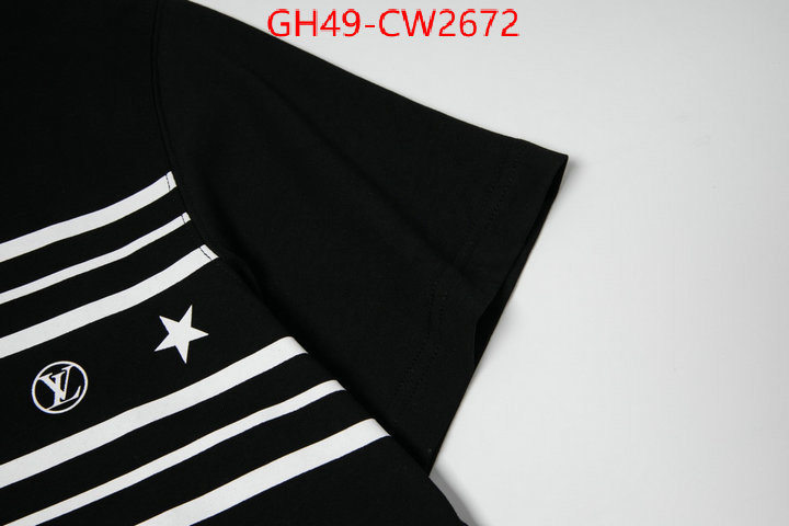 Clothing-LV,designer fake , ID: CW2672,$: 49USD