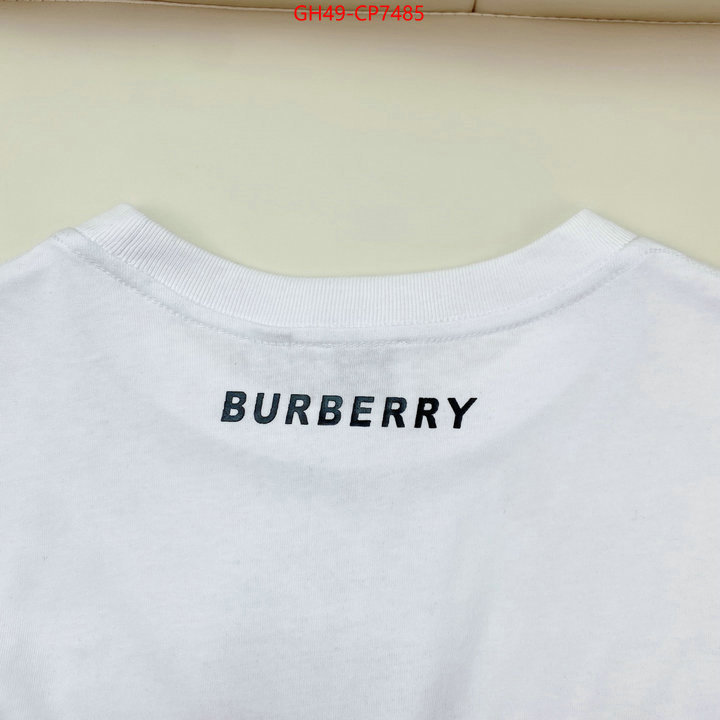 Clothing-Burberry,top designer replica , ID: CP7485,$: 49USD