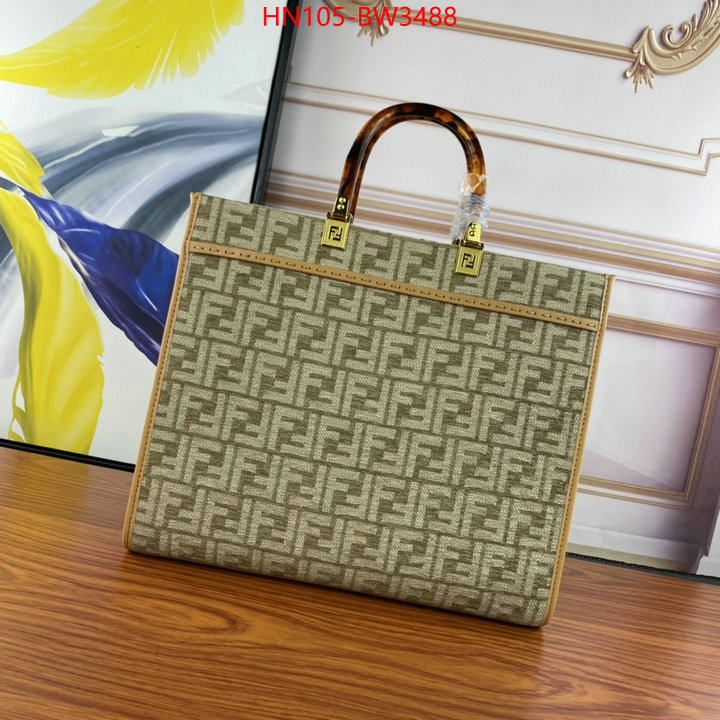 Fendi Bags(4A)-Sunshine-,replica 1:1 high quality ,ID: BW3488,$: 105USD