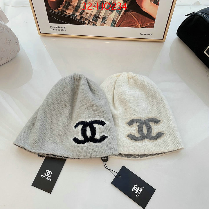 Cap (Hat)-Chanel,outlet sale store , ID: HO234,$: 32USD