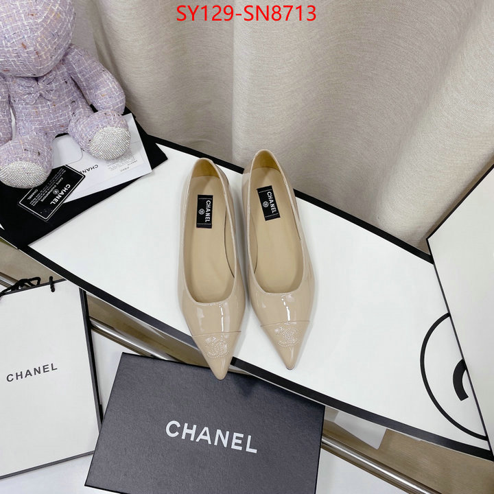 Women Shoes-Chanel,website to buy replica , ID: SN8713,$: 129USD