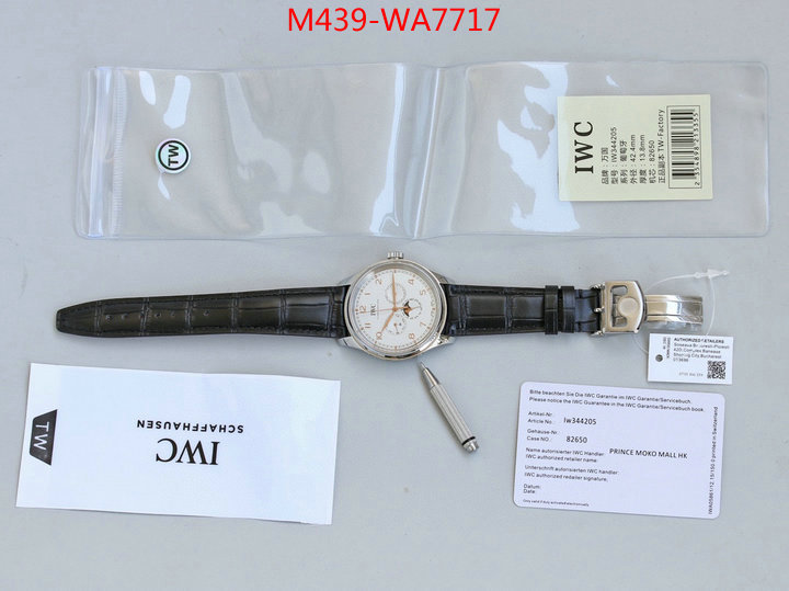 Watch(TOP)-IWC,fake designer , ID: WA7717,$: 439USD