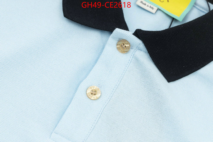 Clothing-Gucci,sell online , ID: CE2618,$: 49USD