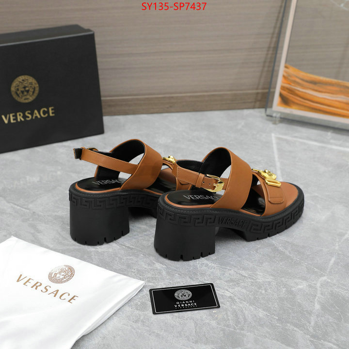 Women Shoes-Versace,fake designer , ID: SP7437,$: 135USD