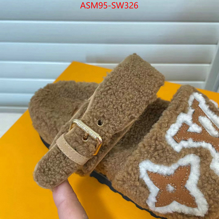 Women Shoes-LV,replica 1:1 high quality , ID: SW326,$: 95USD