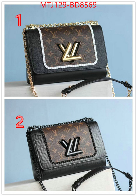 LV Bags(4A)-Pochette MTis Bag-Twist-,practical and versatile replica designer ,ID: BD8569,$: 129USD